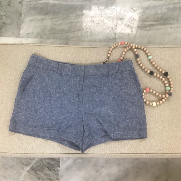 LOFT Pants - 10 LOFT chambray shorts LOFT Pants - 10 LOFT chambray shorts